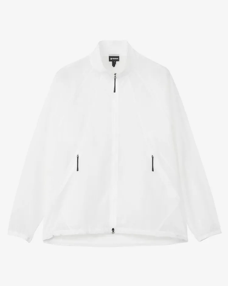 Goldwin / Sheer Nylon Wind Jacket / WHITE (W)