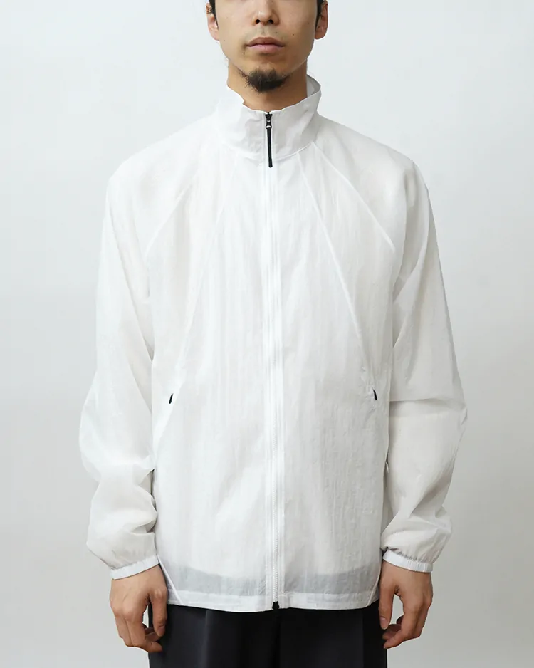 Goldwin / Sheer Nylon Wind Jacket / WHITE (W)