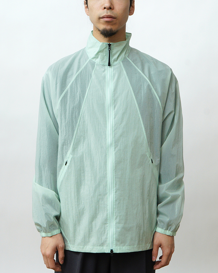 Goldwin / Sheer Nylon Wind Jacket / OPAL GREEN (OP)