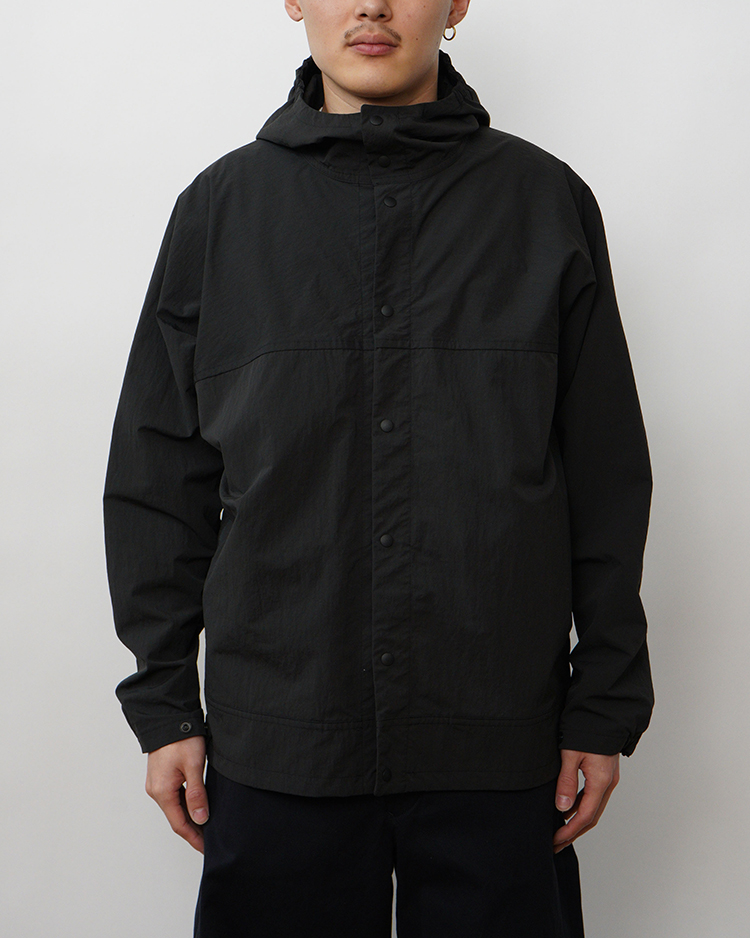 YAECA (MEN) / Hooded Shirts / CHARCOAL