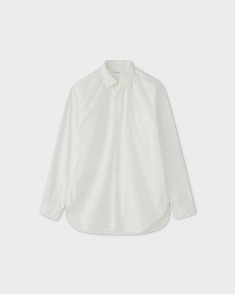 PHIGVEL / REGULAR COLLAR DRESS SHIRT / OFF WHITE