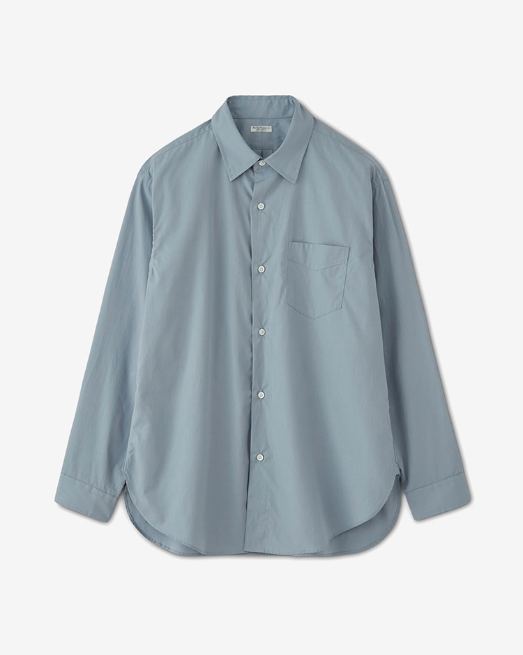 PHIGVEL / Regular collar dress shirt / OLD SAX