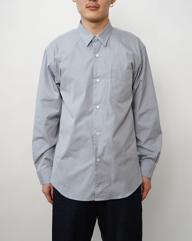 PHIGVEL / Regular collar dress shirt / OLD SAX