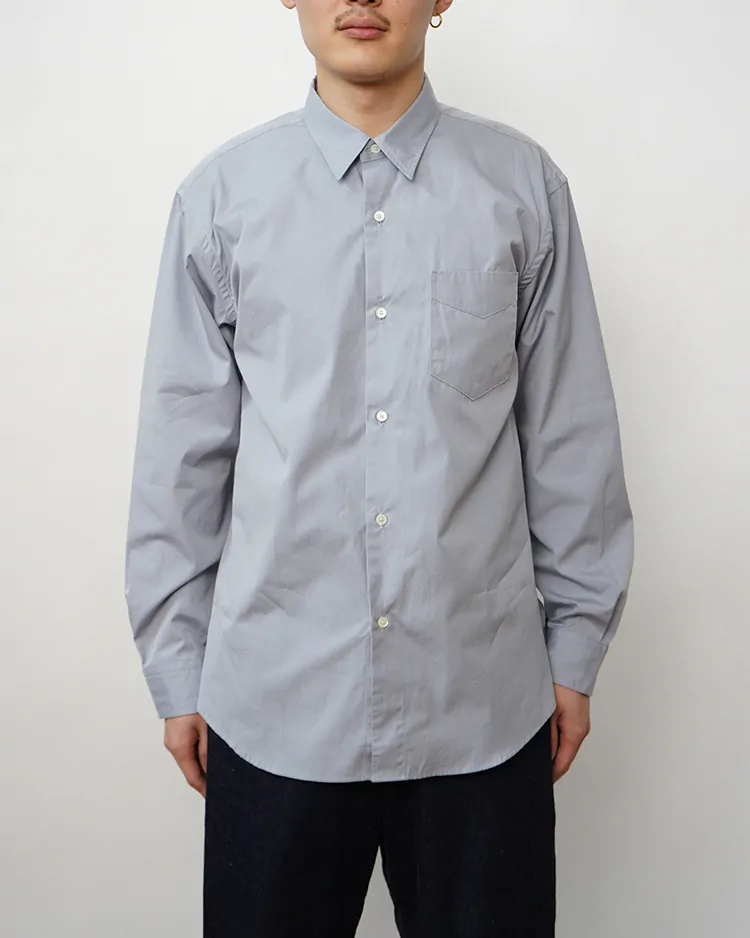 PHIGVEL / Regular collar dress shirt / OLD SAX