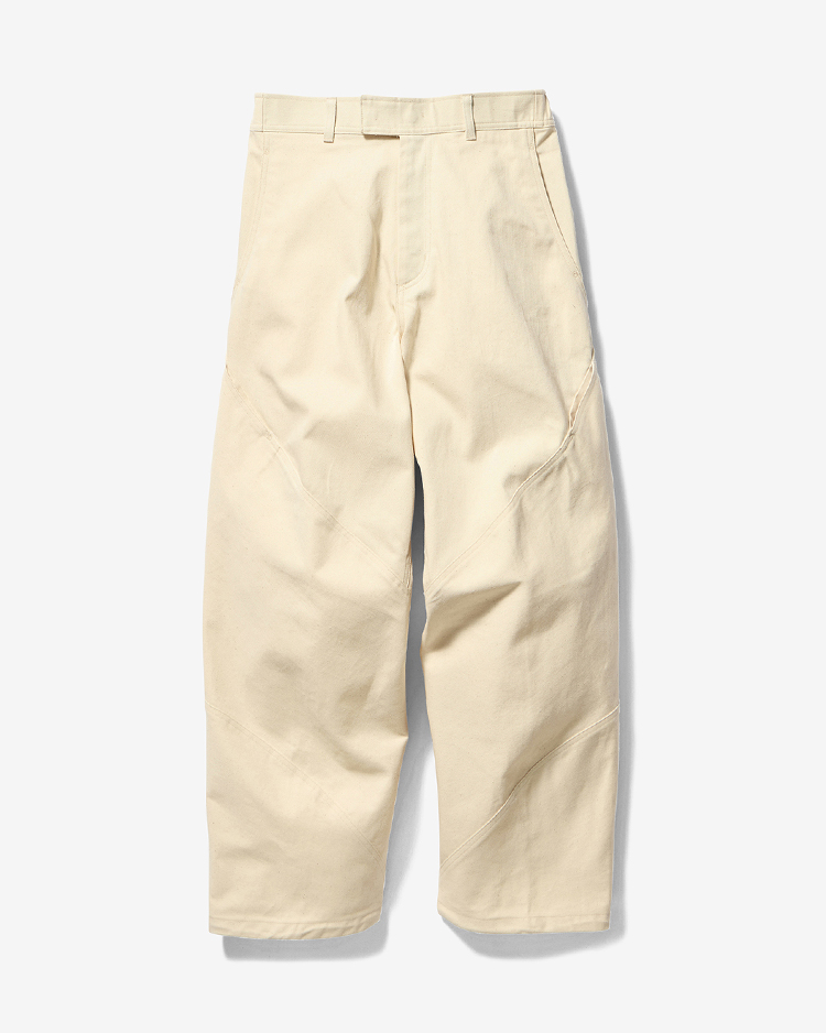 Goldwin 0 / Helicoid Jeans / BONE WHITE (BT)