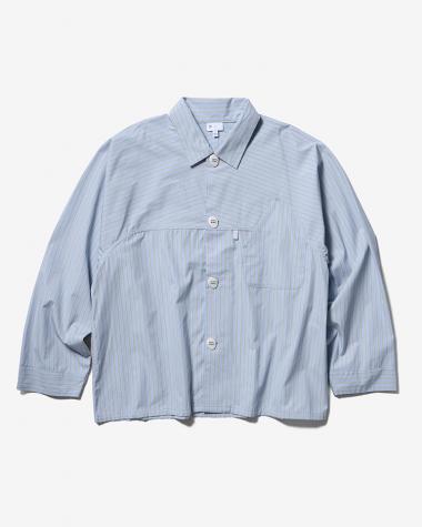  / Retroreflective Striped Shirt /  CHILL SAXE (HX)