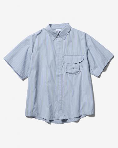  / Retroreflective Short Sleeved Shirt /  CHILL SAXE (HX)