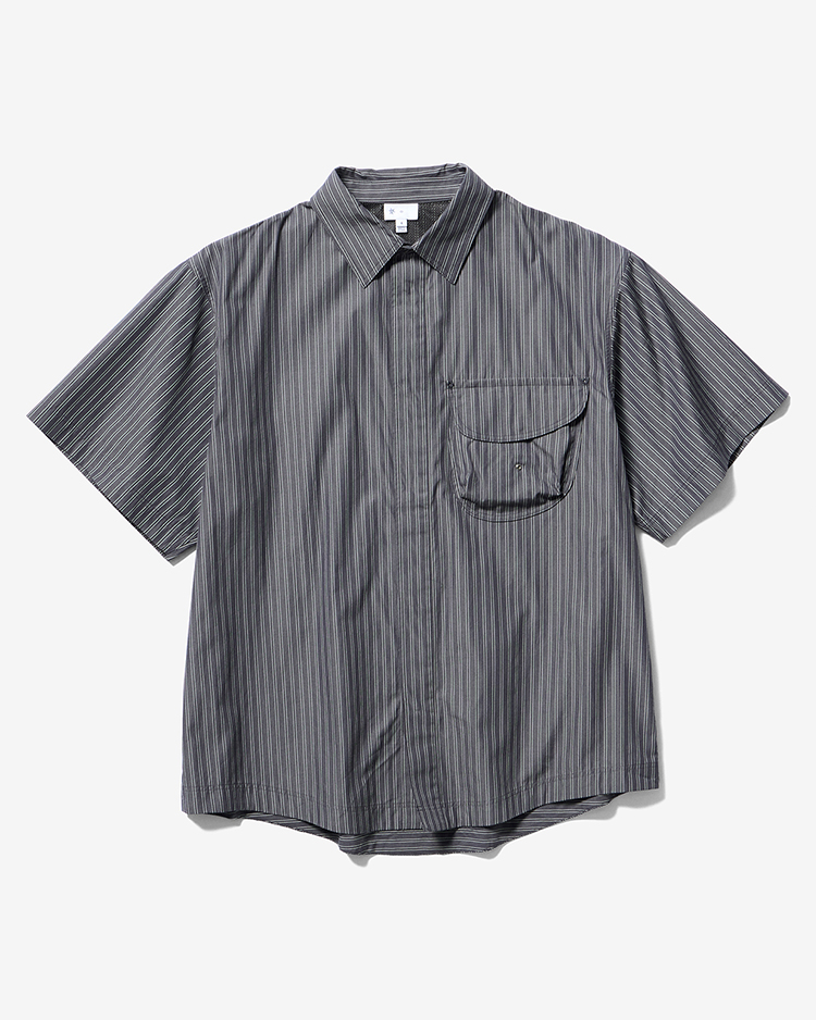 Goldwin 0 / Retroreflective Short Sleeved Shirt / DEEP CHARCOAL (DH)