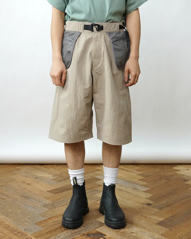 Goldwin 0 / Helicoid Pocket Shorts / PEYOTE (PI)