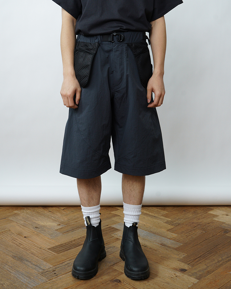 Goldwin 0 / Helicoid Pocket Shorts / INK BLACK (IK)