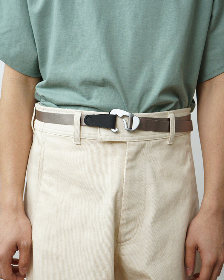Goldwin 0 / G-Buckle Belt / ASH GRAY (AG)