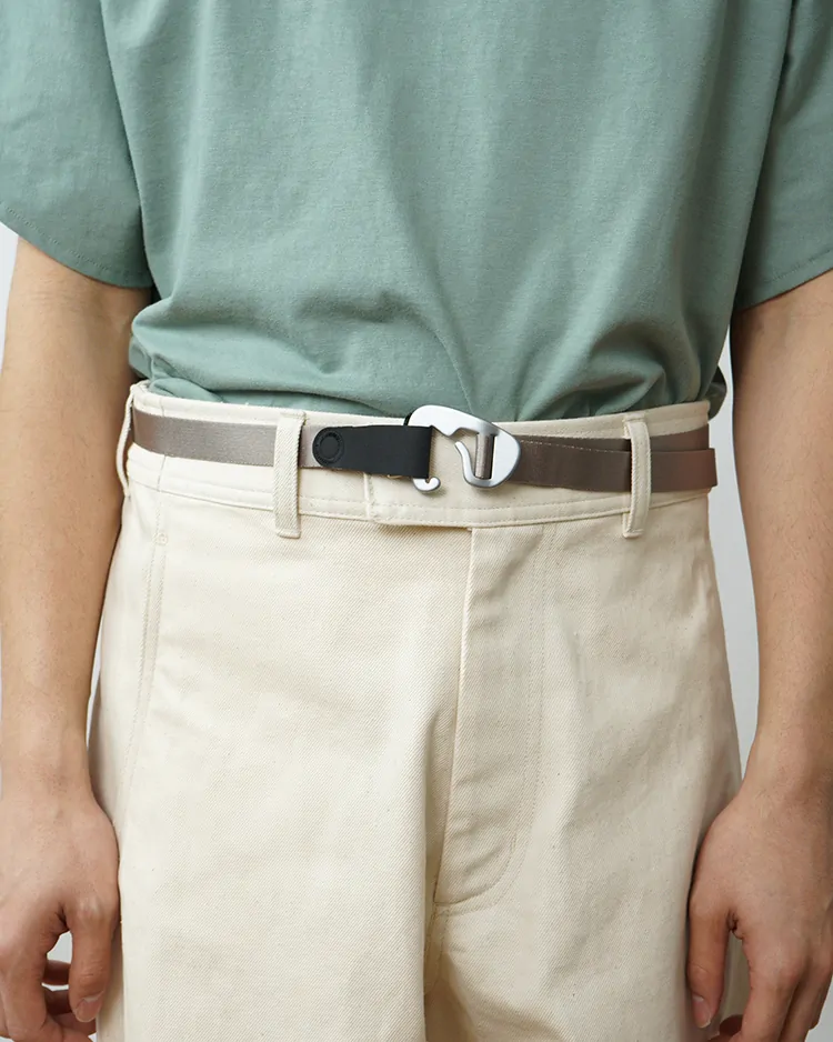 Goldwin 0 / G-Buckle Belt / ASH GRAY (AG)