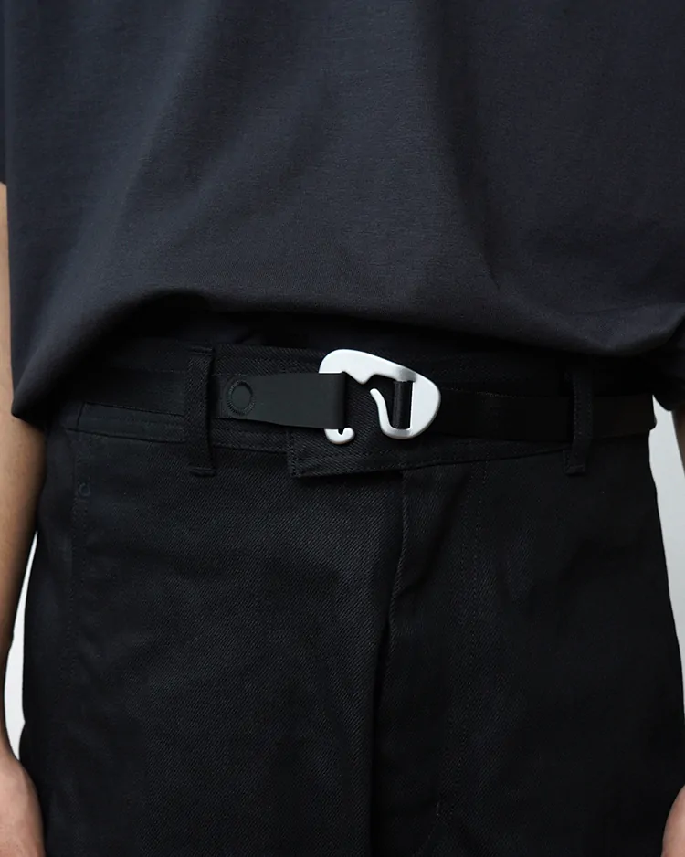 Goldwin 0 / G-Buckle Belt / BLACK (BK)