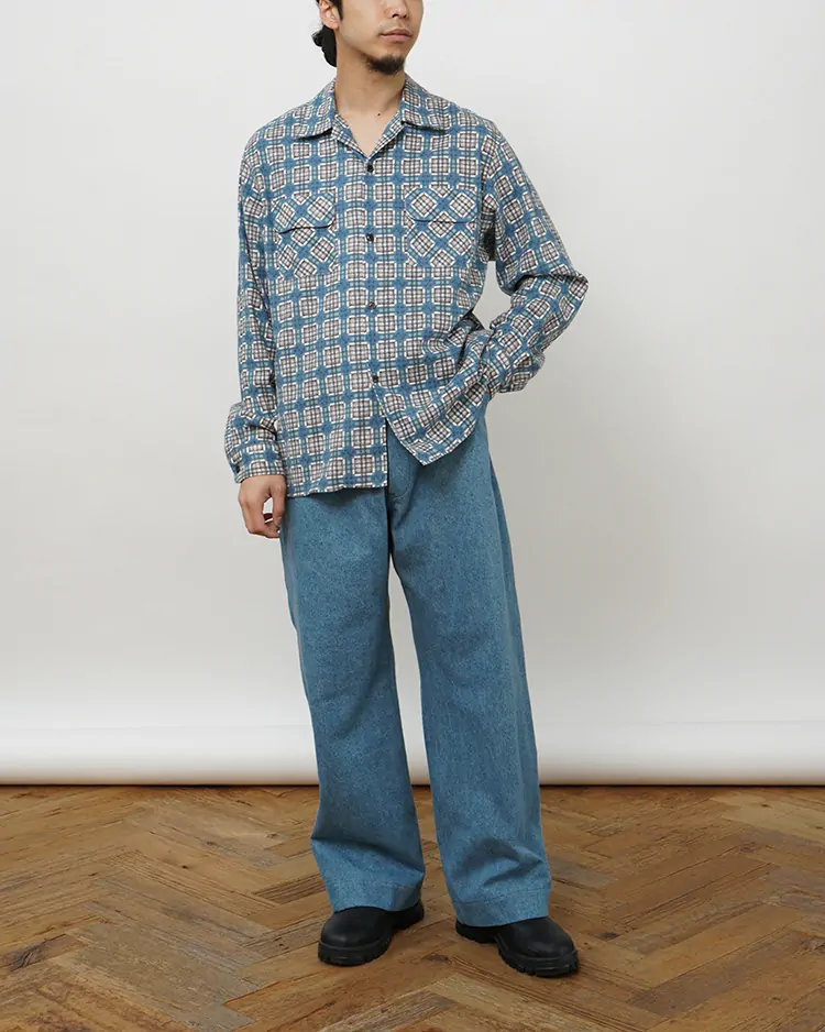 C.RONI / BLUE | NICENESS(ナイスネス) | SHIRTS | Dice&Dice | ONLINE