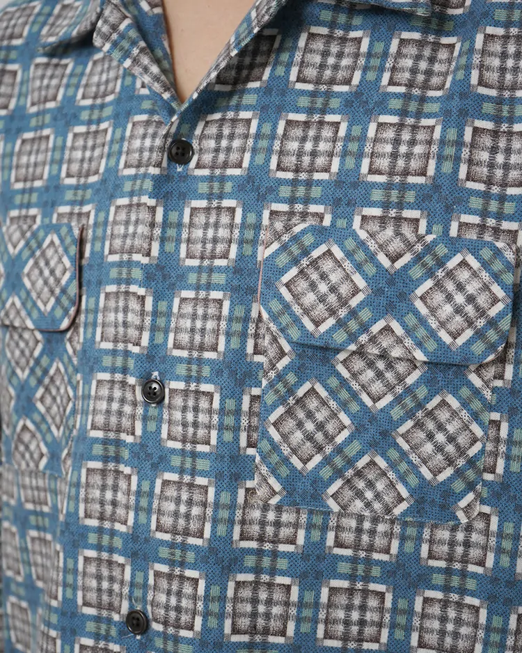 C.RONI / BLUE | NICENESS(ナイスネス) | SHIRTS | Dice&Dice | ONLINE