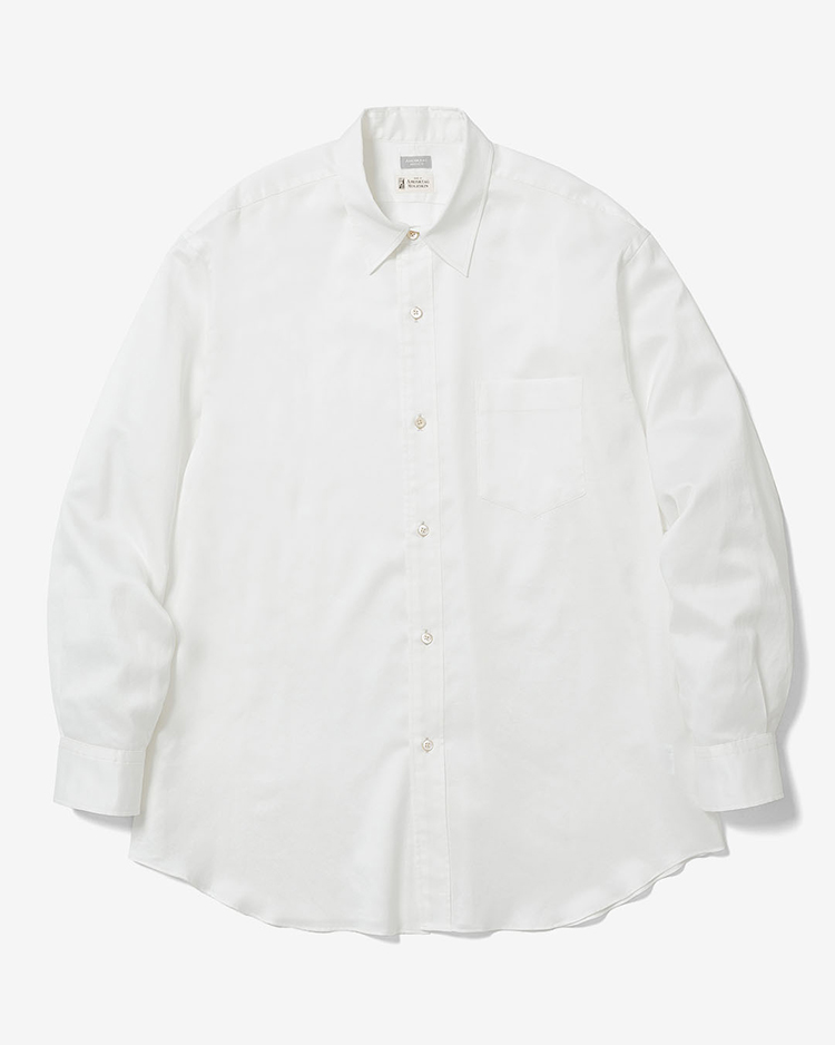 AMOSKEAG / REGULAR COLLAR SHIRT / WHITE