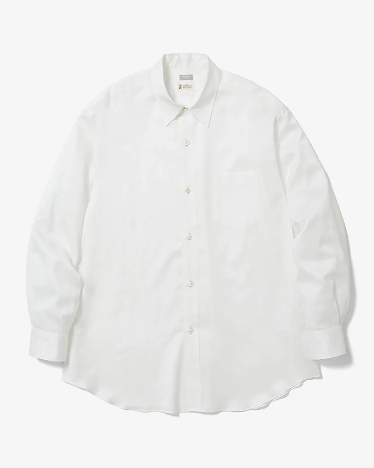 AMOSKEAG / REGULAR COLLAR SHIRT / WHITE