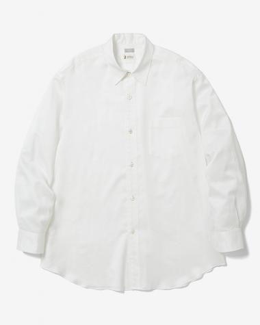  / REGULAR COLLAR SHIRT / WHITE