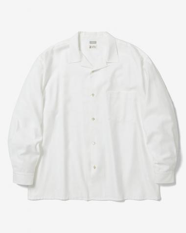  / OPEN COLLAR SHIRTS / WHITE