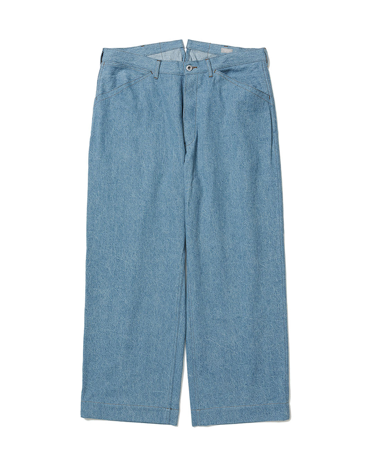 AMOSKEAG / EARLY WORK TROUSERS / INDIGO