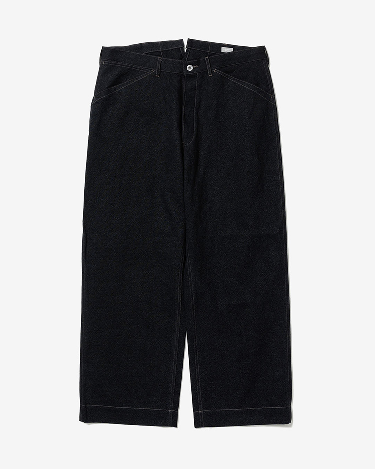 AMOSKEAG / EARLY WORK TROUSERS / BLACK