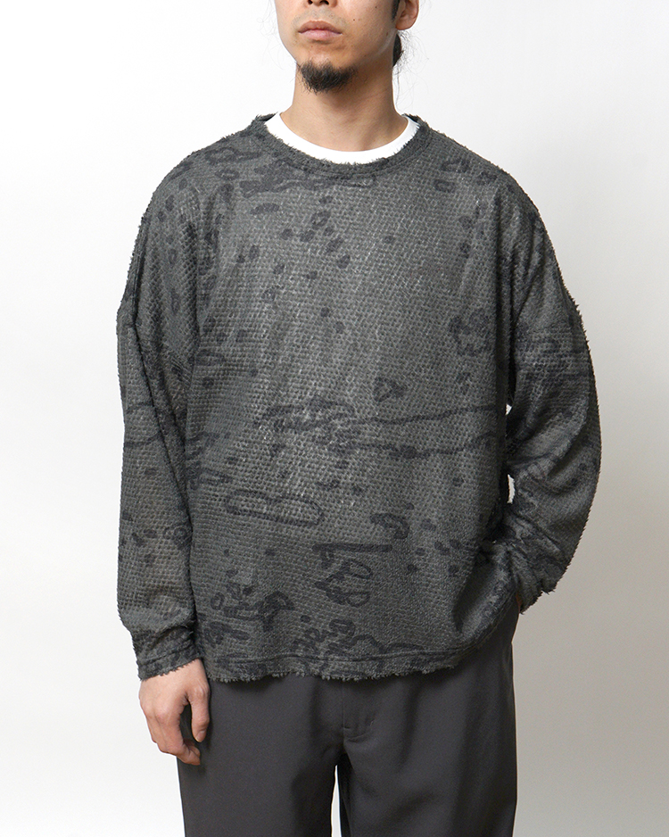 BAL / POLARTEC ALPHA DIRECT SWEATER / ASPHALT