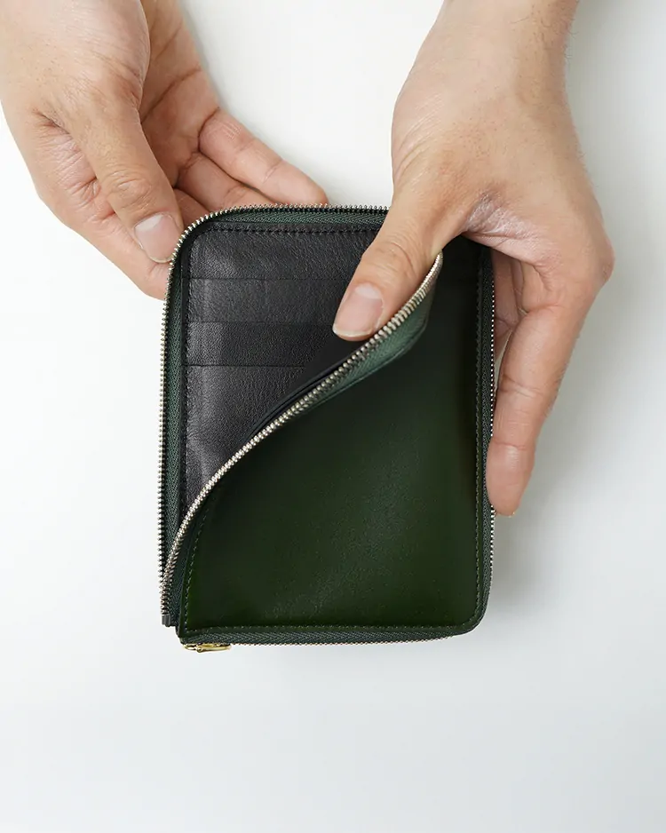 ED ROBERT JUDSON / PARALLEL - MAGIC PURSE M / GREEN(box grain)