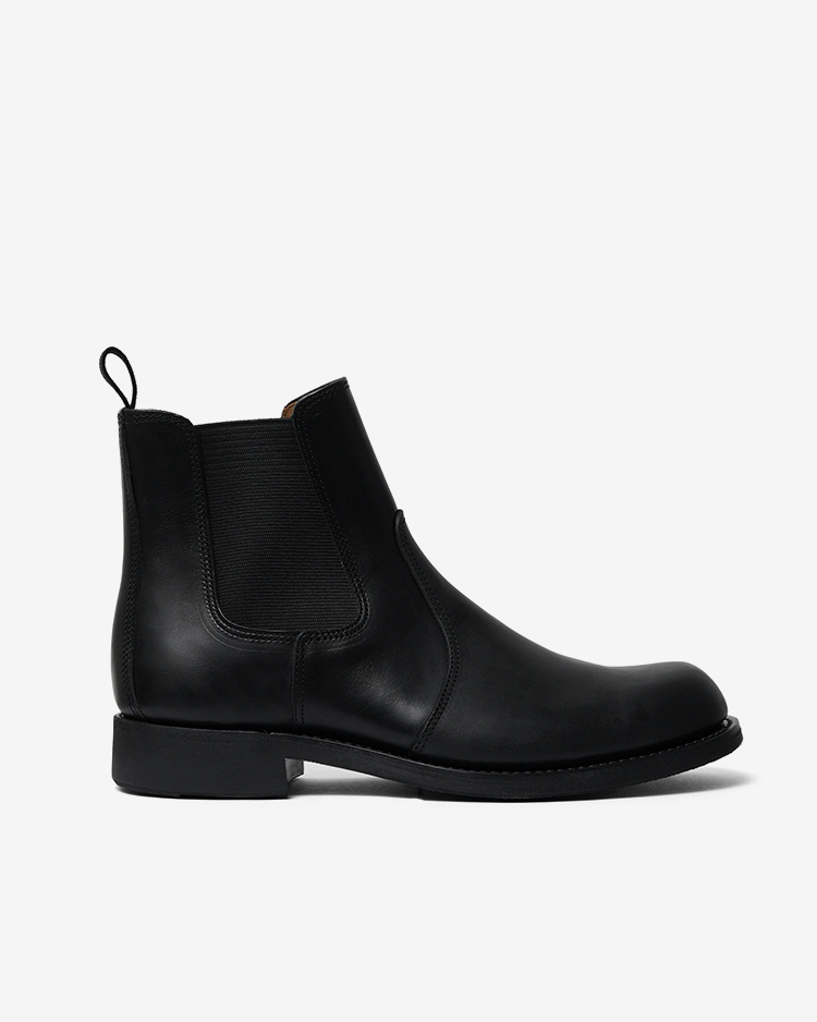 PHIGVEL / SIDE GORE BOOTS / BLACK