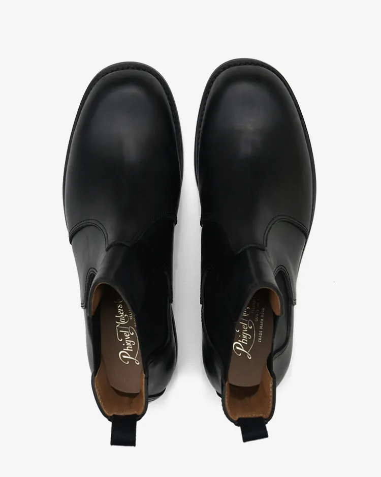 PHIGVEL / SIDE GORE BOOTS / BLACK