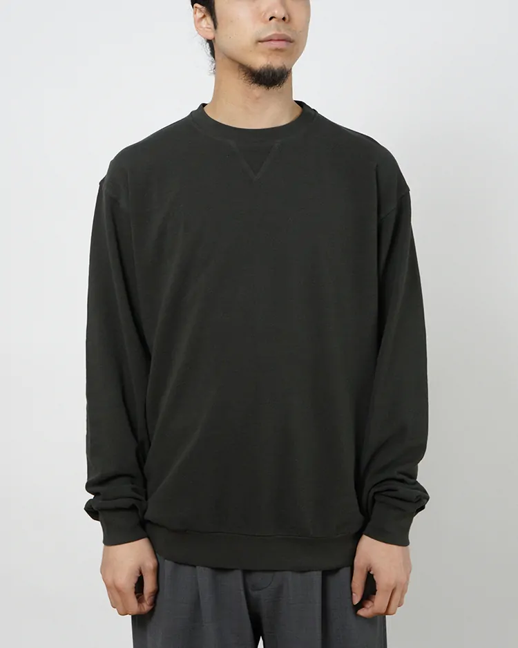 PHIGVEL / SEED STITCH LS TOP / GRAPHITE