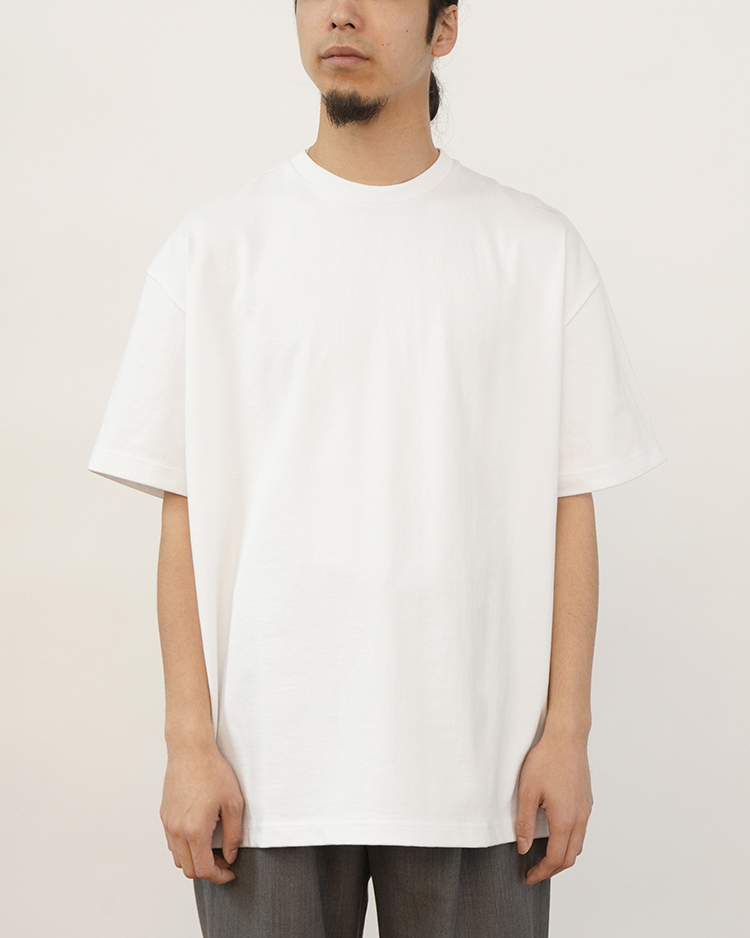 Graphpaper (MEN) / Heavy Weight S/S Oversized Tee / WHITE