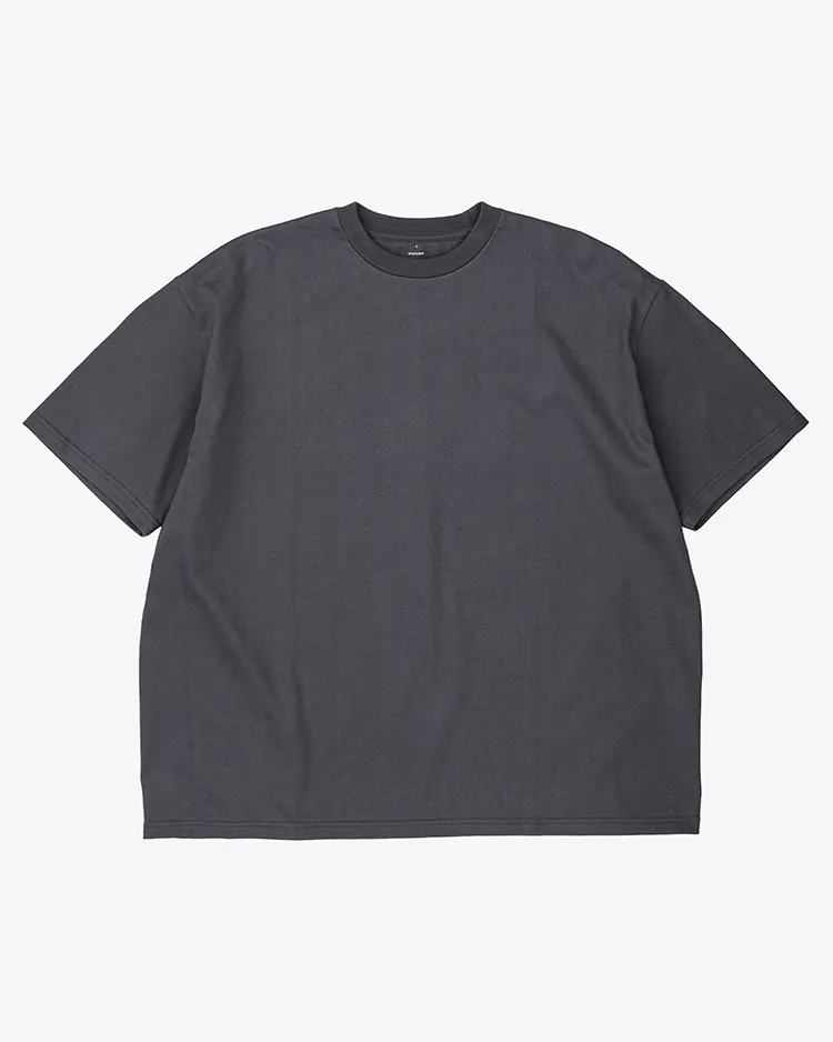 Graphpaper (MEN) / Heavy Weight S/S Oversized Tee / GREY
