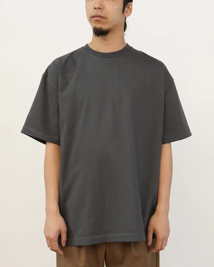 Graphpaper (MEN) / Heavy Weight S/S Oversized Tee / GREY