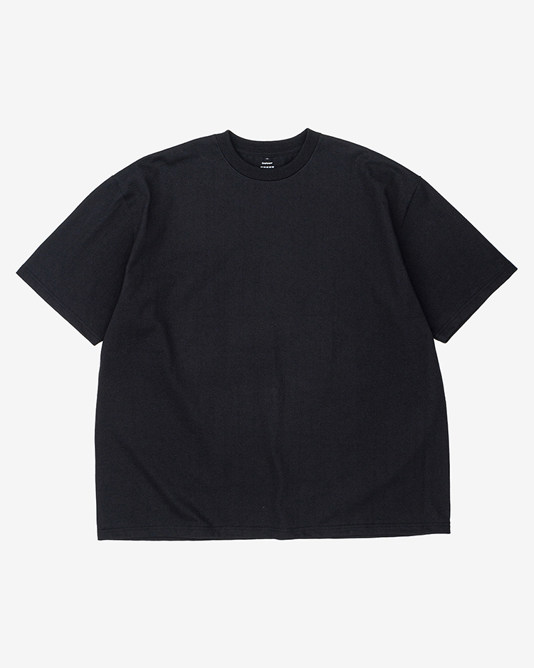 Graphpaper (MEN) / Heavy Weight S/S Oversized Tee / BLACK