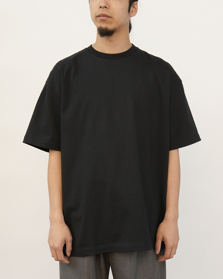 Graphpaper (MEN) / Heavy Weight S/S Oversized Tee / BLACK
