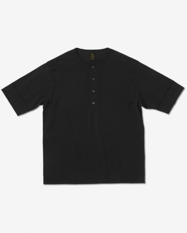  / SLUB MIX SLEEPING T-SHIRT / BLACK