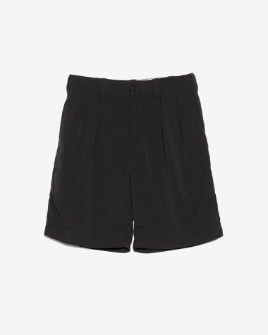 nanamica / ALPHADRY Double Pleat shorts / K(Black)