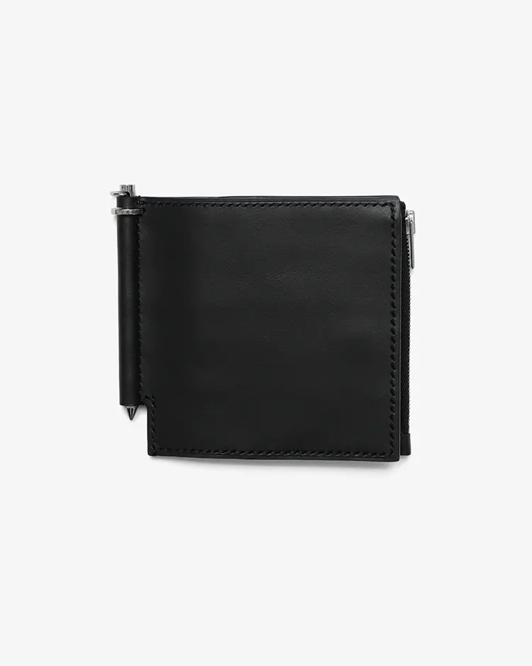 ED ROBERT JUDSON / CORBIN - lock pin wallet / BLACK