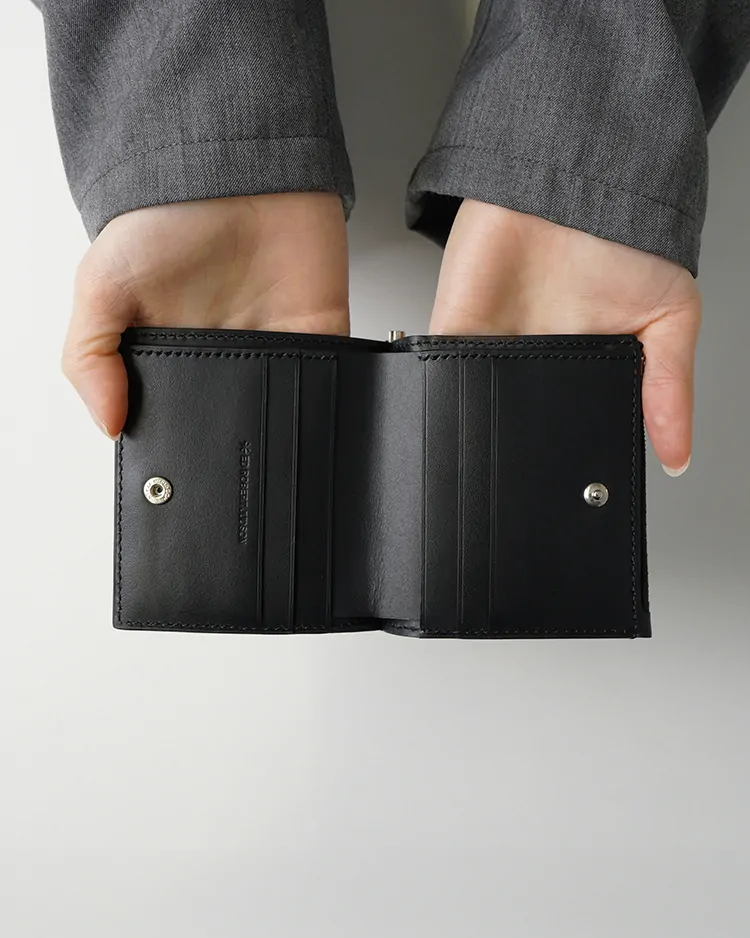 ED ROBERT JUDSON / CORBIN - lock pin wallet / BLACK