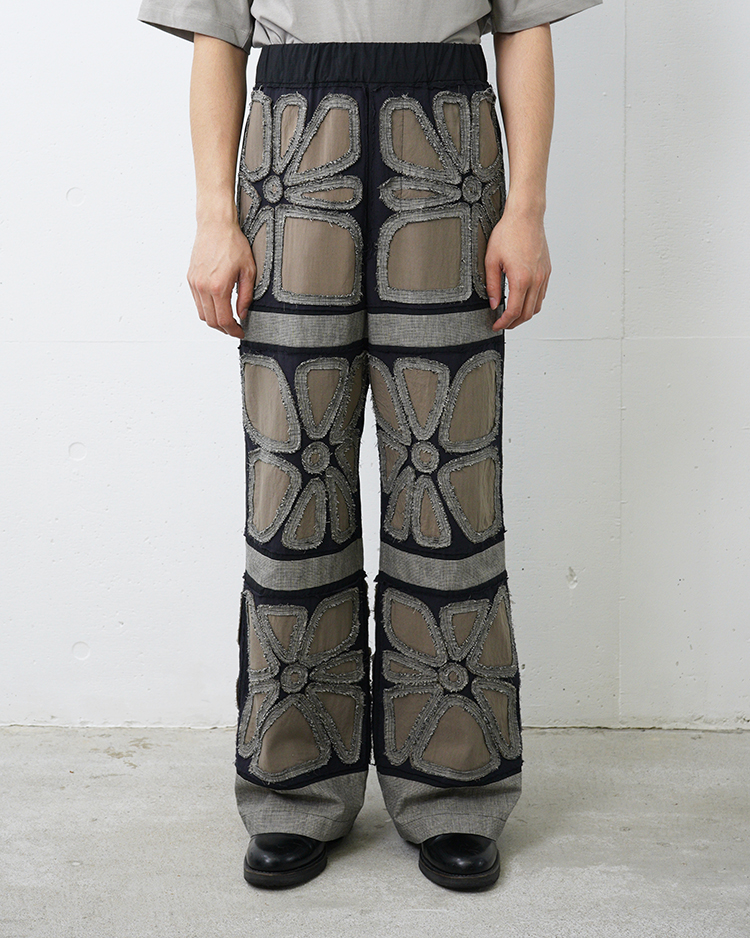 Spomenik / Bespoke pants 004 / IVORY