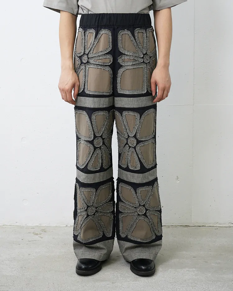 Spomenik / Bespoke pants 004 / IVORY