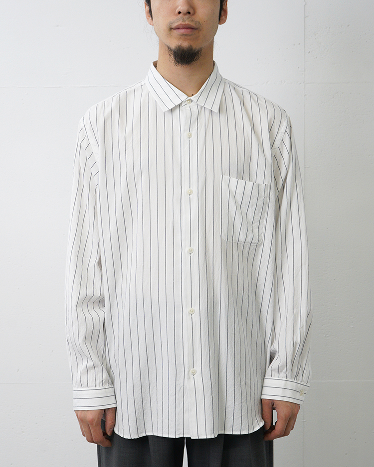 YAECA (MEN) / BUTTON SHIRT - WIDE / PENCIL-ST