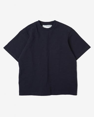  / Slub Yarn T-Shirt / NAVY