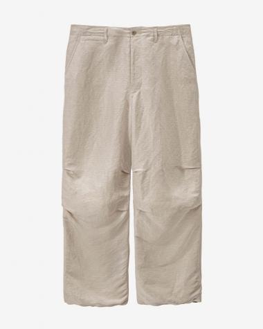  / Linen Cupro Hopsack Military Pants / IVORY