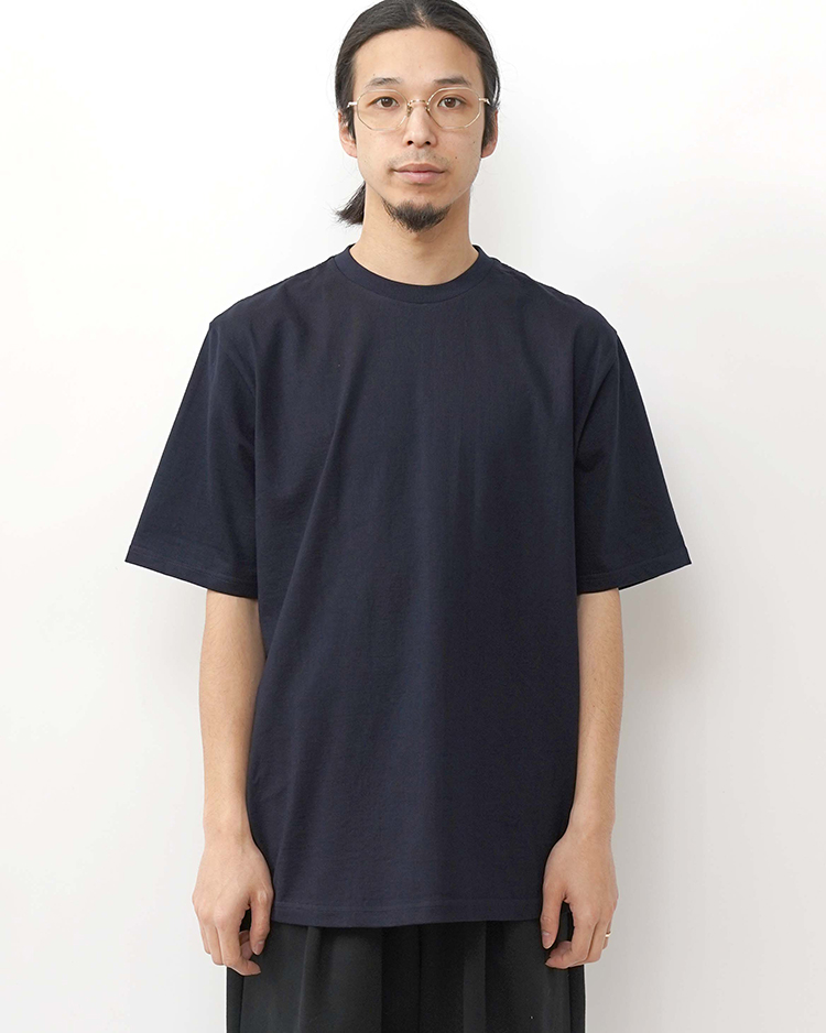 Graphpaper (MEN) / 2-Pack Crew Neck Tee / NAVY