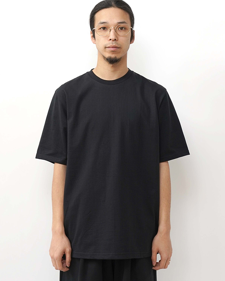 Graphpaper (MEN) / 2-Pack Crew Neck Tee / BLACK