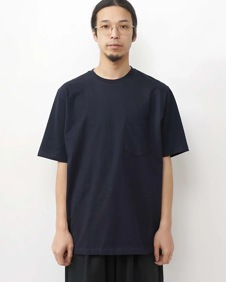 Graphpaper (MEN) / 2-Pack S/S Pocket Tee / NAVY