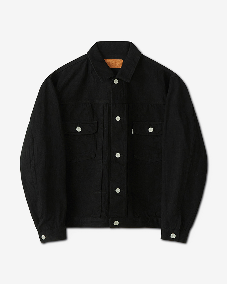PHIGVEL / CLASSIC JEAN JACKET / BLACK