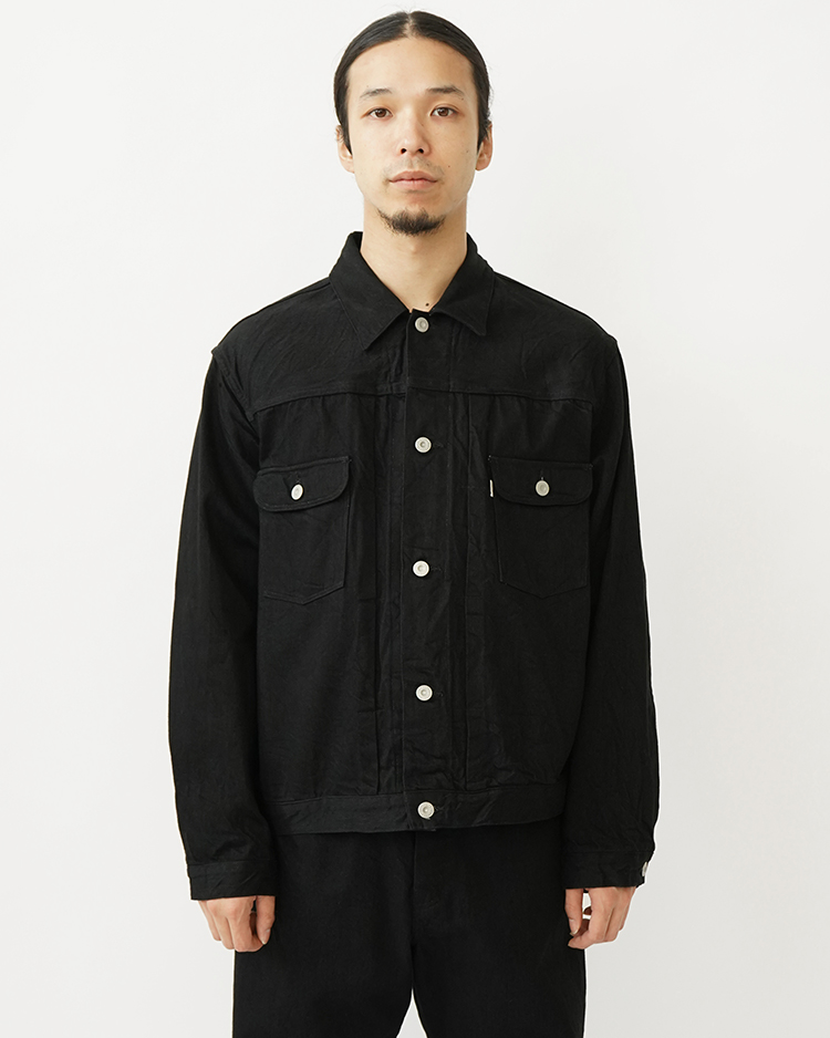 PHIGVEL / CLASSIC JEAN JACKET / BLACK