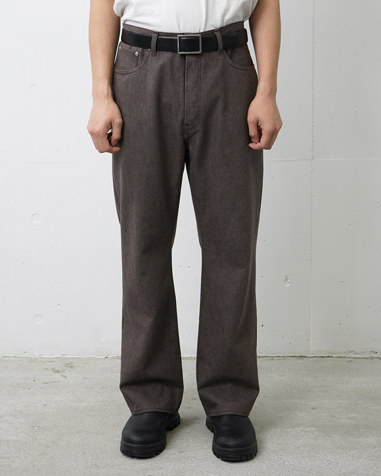 AMOSKEAG / BOOTS CUT PANTS / MOCA